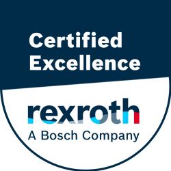 Logo Certified Excellence Partner für Bosch Rexroth
